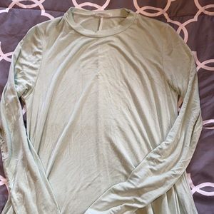 Mint green dress with pockets